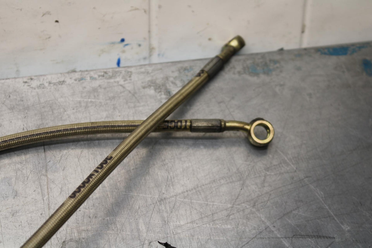 05 YAMAHA YZF R6S FRONT AND REAR BRAKE CALIPER HOSES LINES