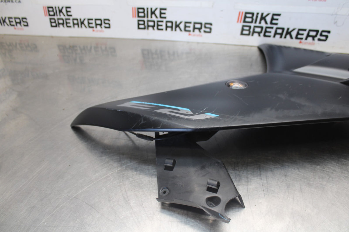 23 YAMAHA YZF R3 RIGHT LOWER MID UPPER SIDE FAIRING COWL  BB003