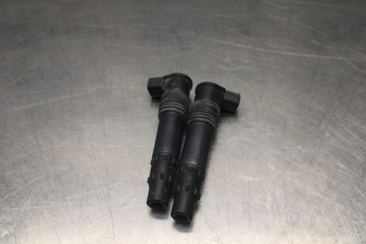 13 KAWASAKI NINJA 650 EX650F ABS IGNITION COILS COIL SPARK PLUG CAPS BB828