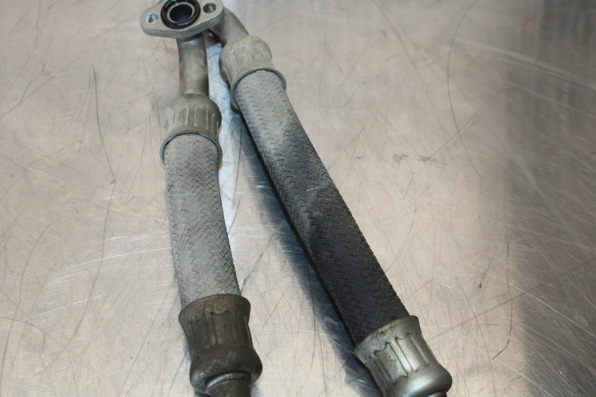 11 SUZUKI GSXR1000 ENGINE MOTOR OIL COOLER HOSES BB142