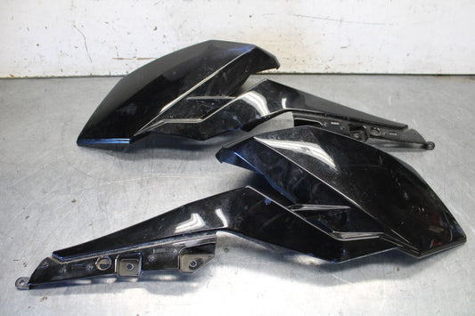 19-22 KAWASAKI Z400 LEFT RIGHT FRONT UPPER MID SIDE FAIRING COWL PLASTIC BB708