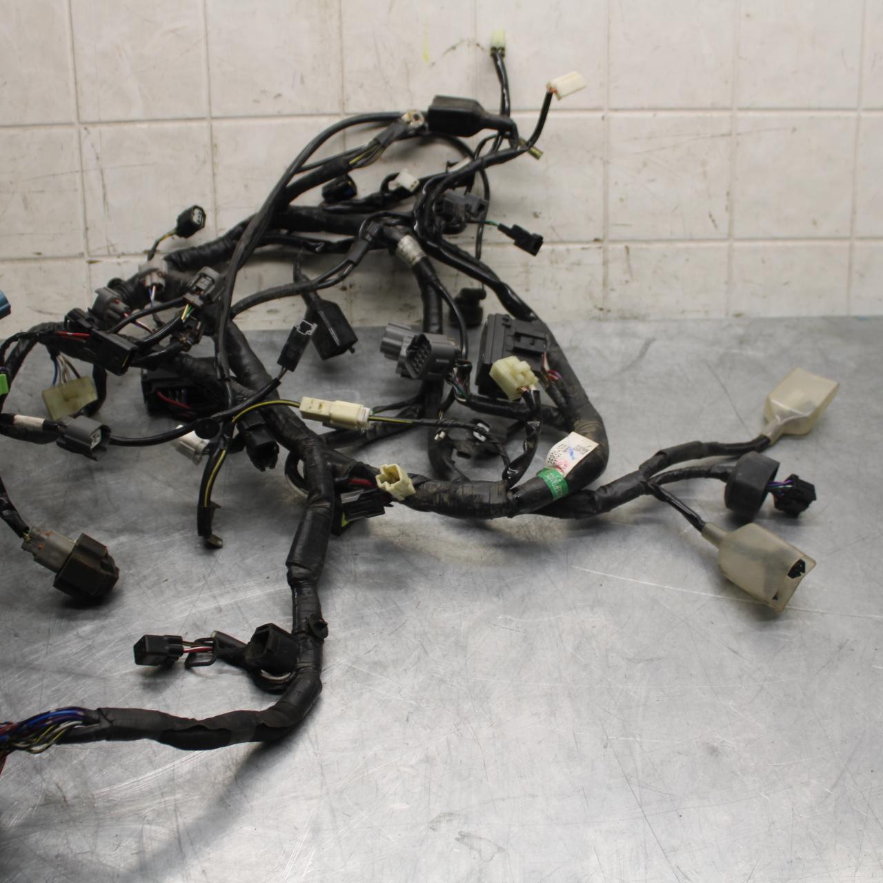 2014 Kawasaki Ninja EX300B ABS MAIN ENGINE WIRING HARNESS MOTOR WIRE LOOM BB518