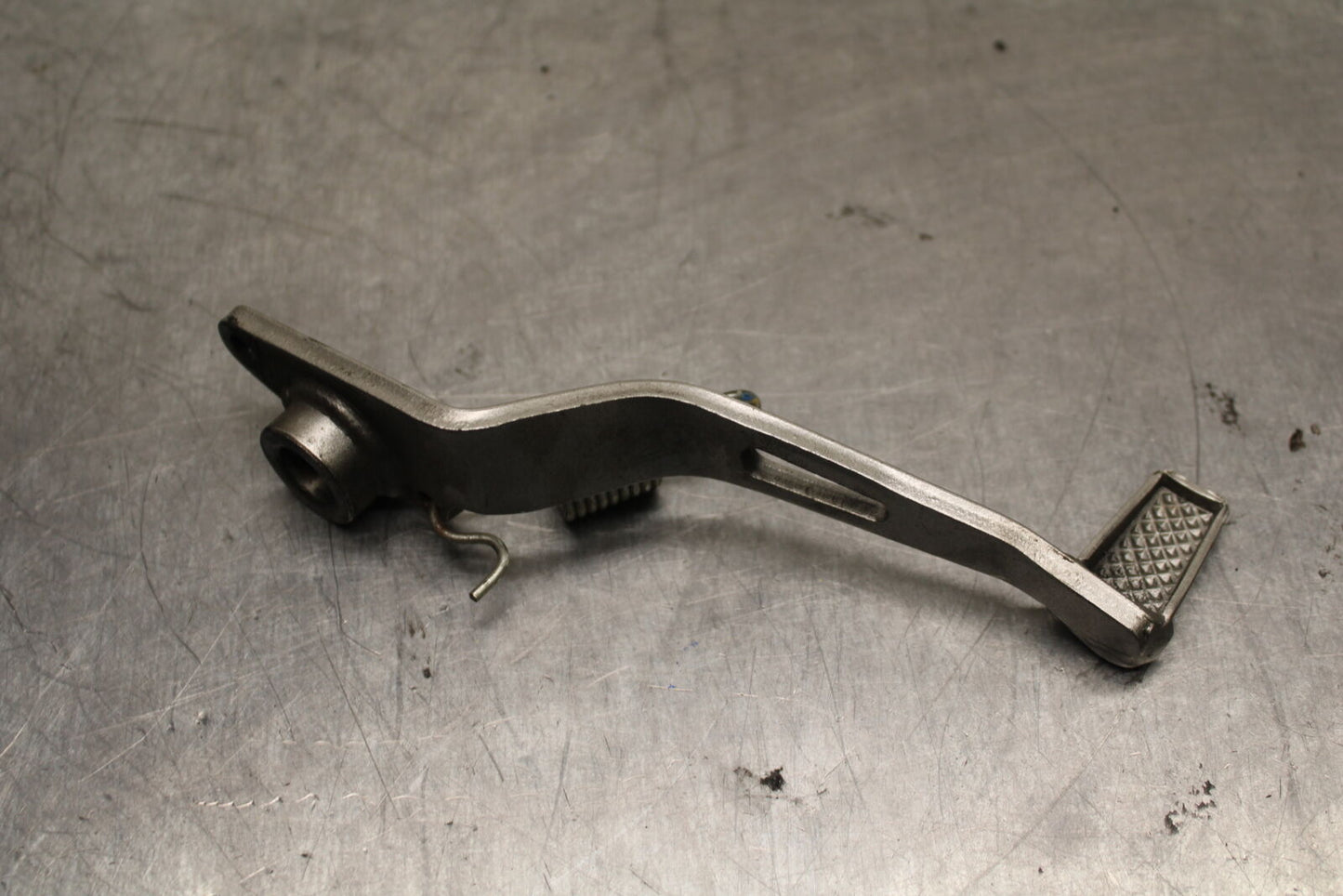 19-22 KAWASAKI Z400 RIGHT REARSET BRAKE FOOT PEDAL BB738