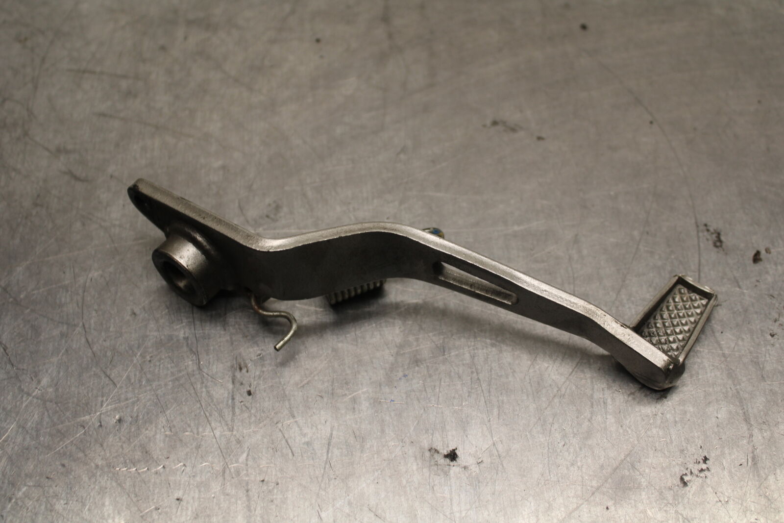 19-22 KAWASAKI Z400 RIGHT REARSET BRAKE FOOT PEDAL BB738