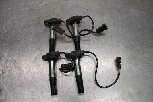 10-11 APRILIA RSV4 R IGNITION COILS COIL SPARK PLUG CAPS BB120