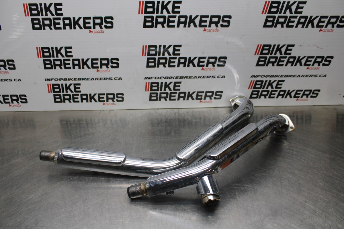 15 SUZUKI BOULEVARD C50 EXHAUST HEADERS PIPES BB775