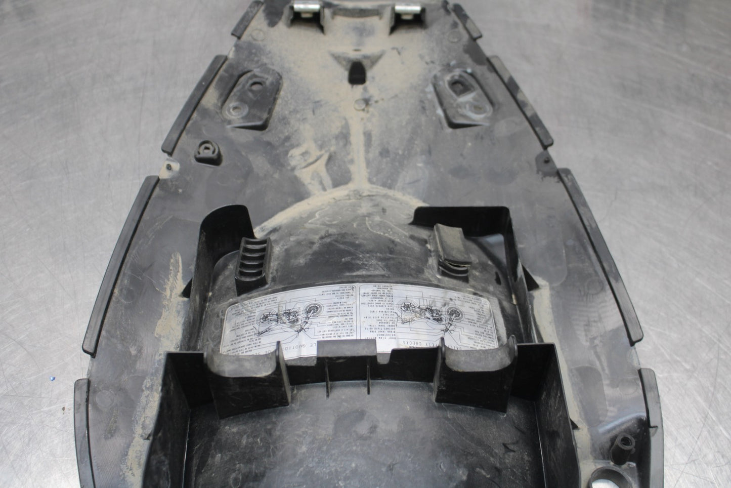 09-10 KAWASAKI ER-6N REAR BACK TAIL UNDERTAIL FAIRING COWL FENDER BB205