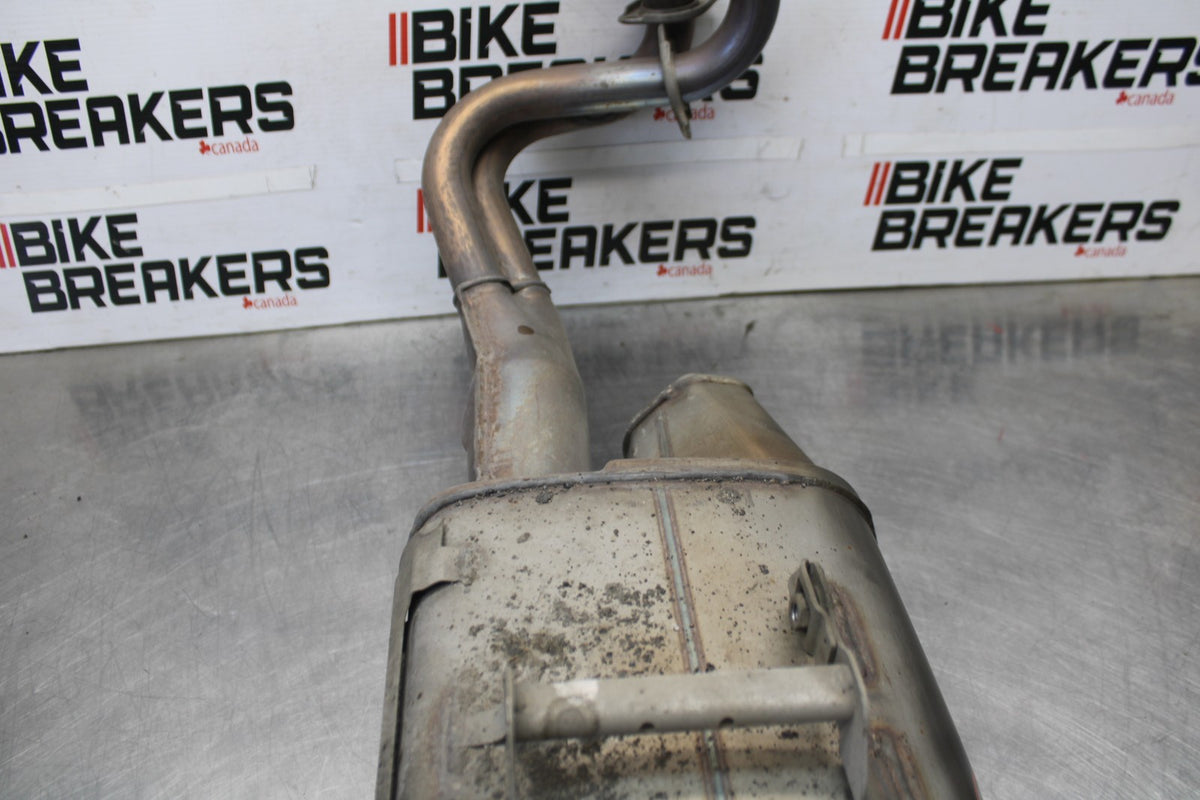 12 KAWASAKI NINJA 650 EX650E FULL EXHAUST SYSTEM HEADERS PIPE MUFFLER BB926