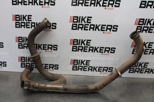 98-05 HONDA SUPER HAWK 1000 VTR1000F EXHAUST HEADER PIPES MANIFOLD BB924