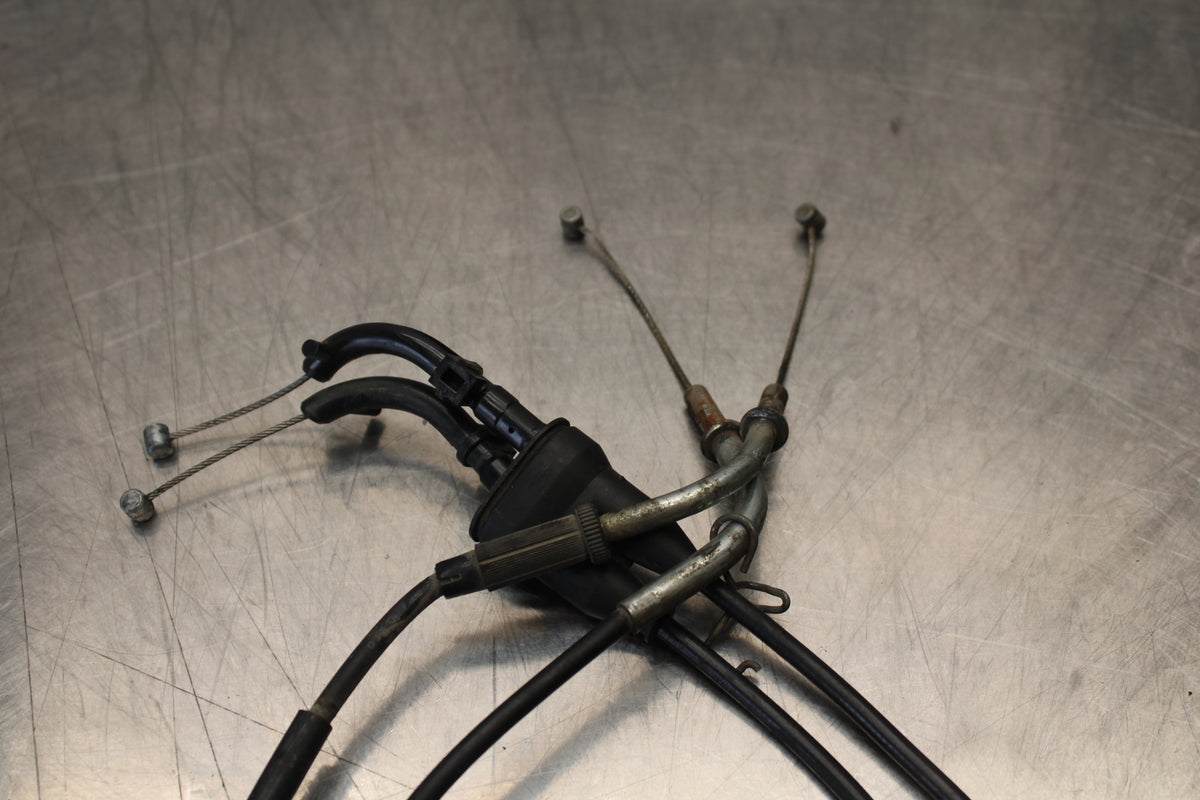 04-05 KAWASAKI NINJA ZX10R THROTTLE CABLES LINES BB163