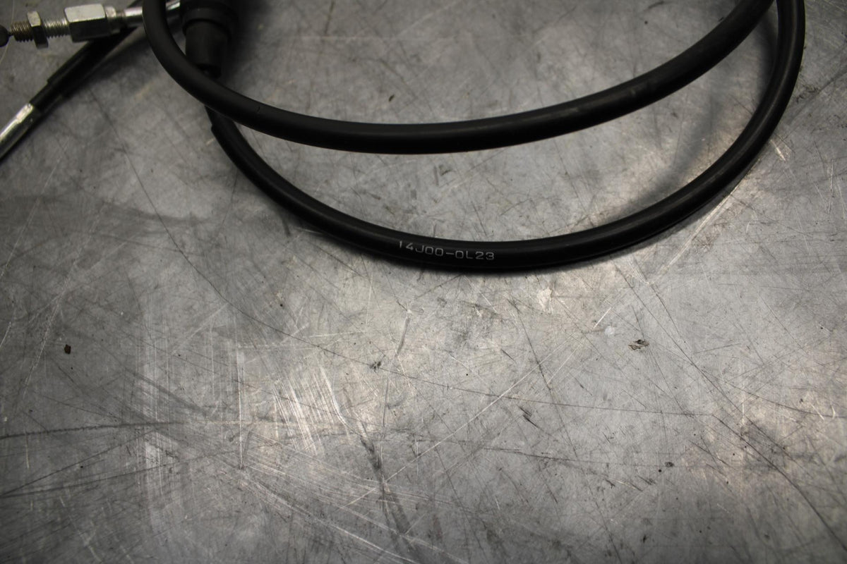 11-21 SUZUKI GSXR750 THROTTLE CABLES LINES BB486