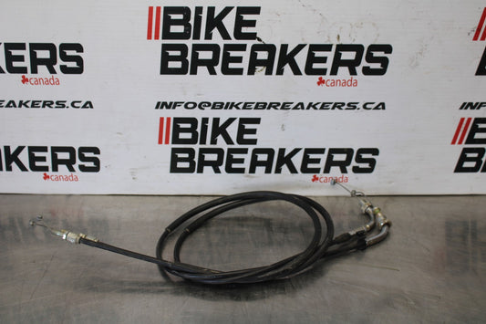 03-08 HONDA VTX1300C THROTTLE CABLES LINES BB868