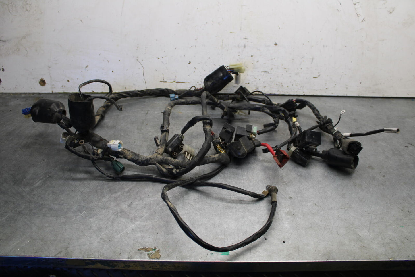 09-15 YAMAHA FZ6R MAIN ENGINE WIRING HARNESS MOTOR WIRE LOOM BB686