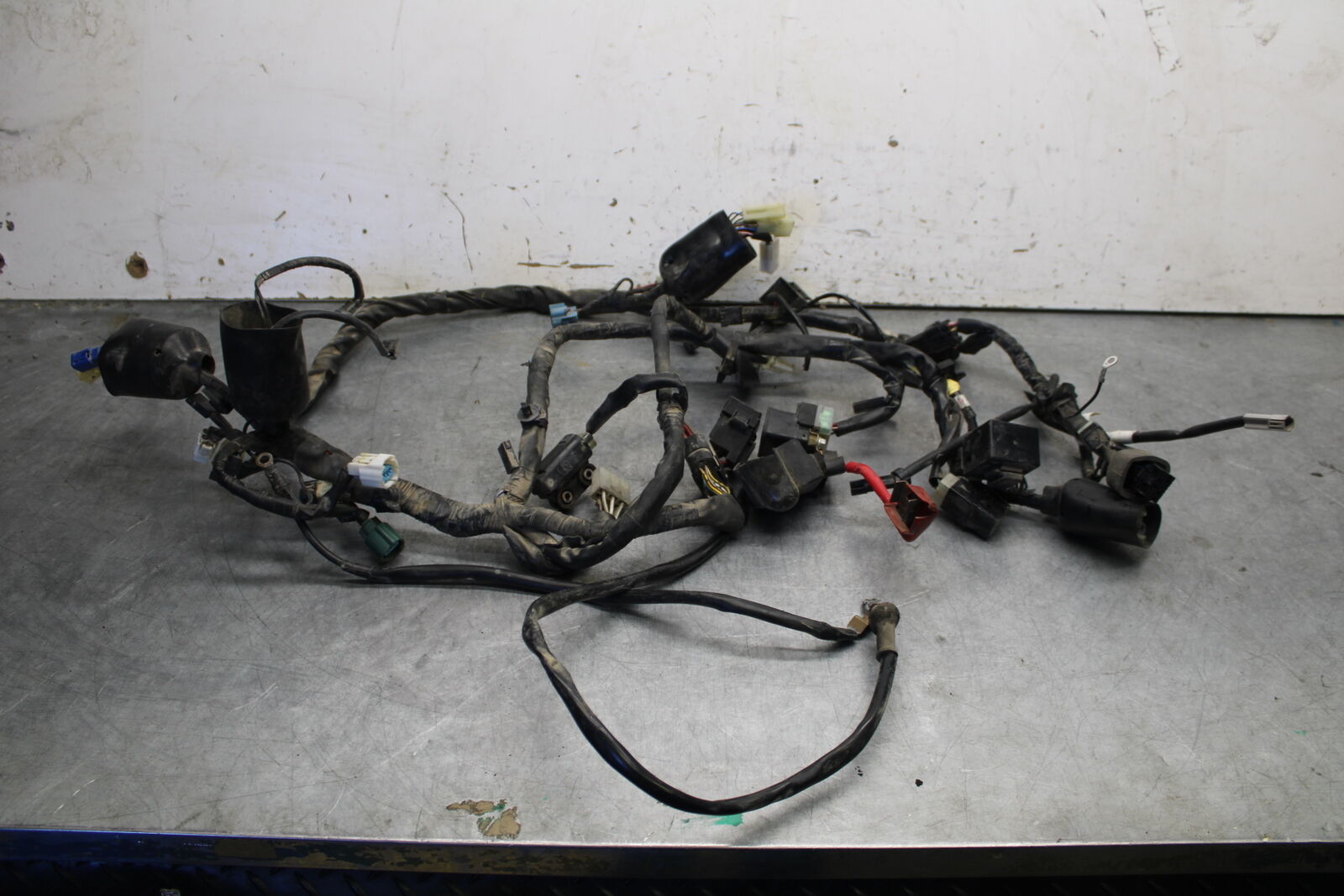 09-15 YAMAHA FZ6R MAIN ENGINE WIRING HARNESS MOTOR WIRE LOOM BB686