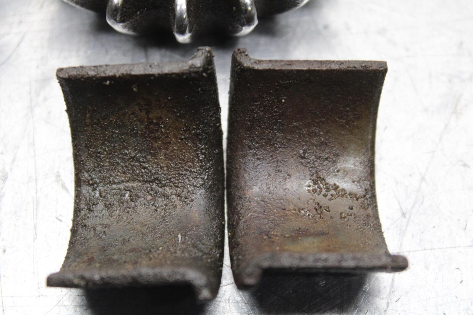 1977 Honda CB550K --- EXHAUST COLLETS AND INSERTS SHIMS  BB592
