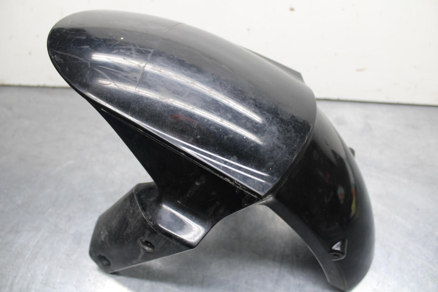 09-12 KAWASAKI NINJA ZX6R ZX600R FRONT WHEEL FENDER FAIRING 35004-0118-17K BB617