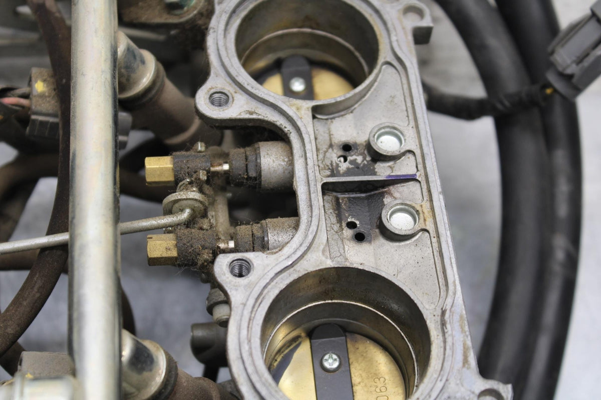 2008 Honda Interceptor 800 VFR800A ABS FUEL INJECTORS / THROTTLE BODIES BB566