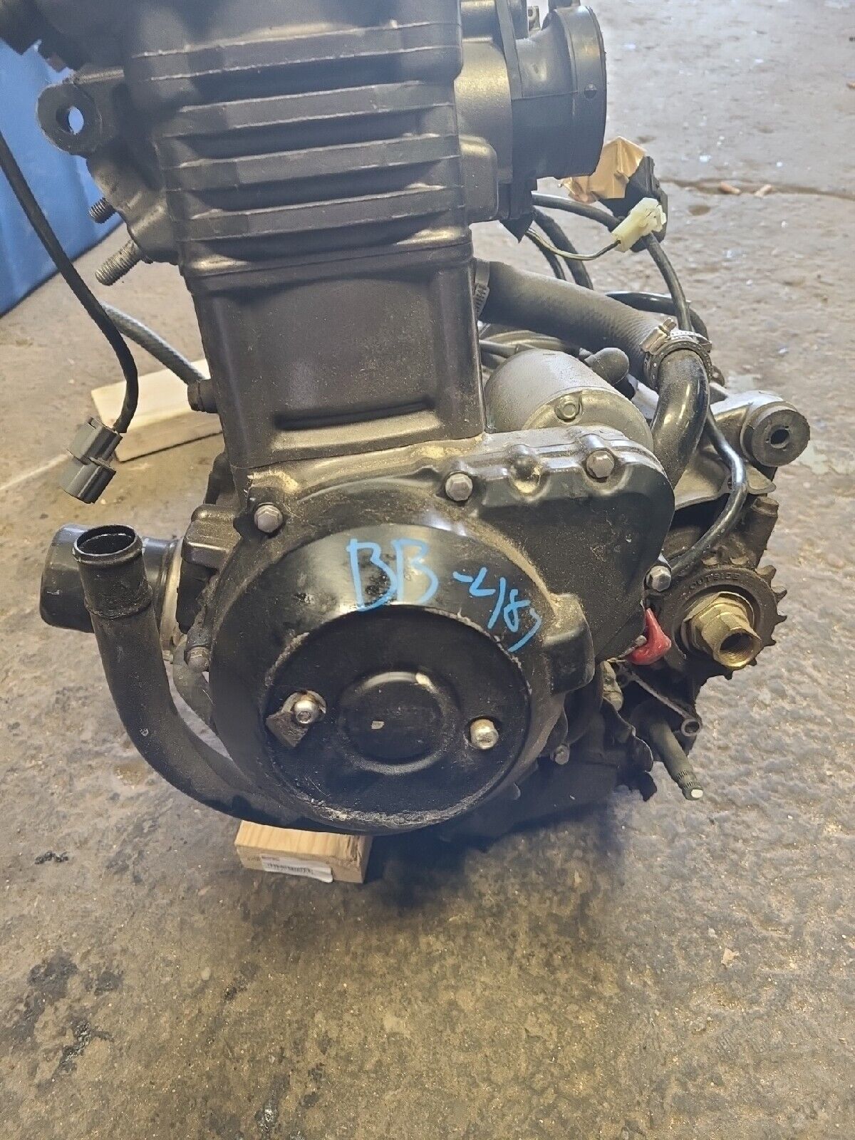 2006 Kawasaki Z1000 ENGINE MOTOR BB487