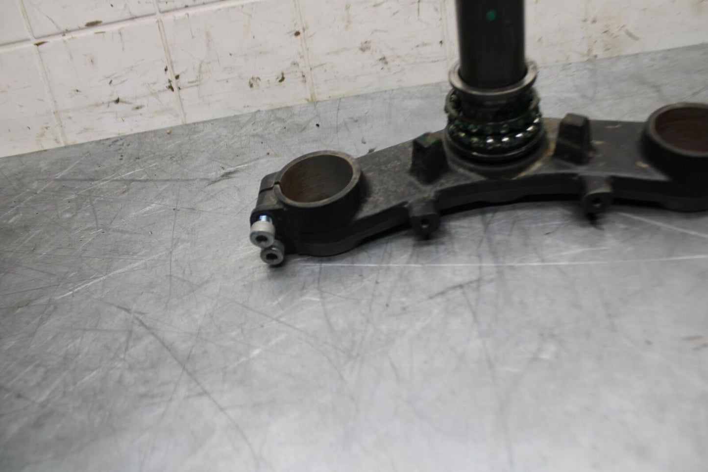 12-17 KAWASAKI NINJA 650 FRONT FORKS CLAMP LOWER TRIPLE TREE STEM BB470