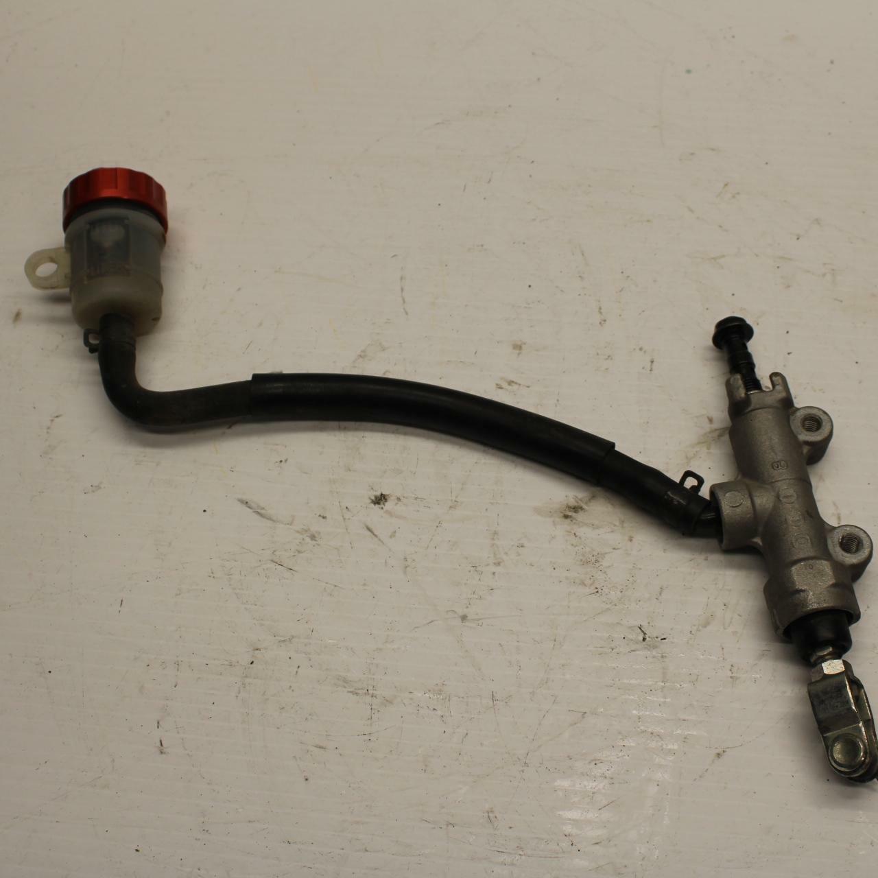 11-12 KAWASAKI Z1000 REAR BACK BRAKE MASTER CYLINDER W RESERVOIR BB249