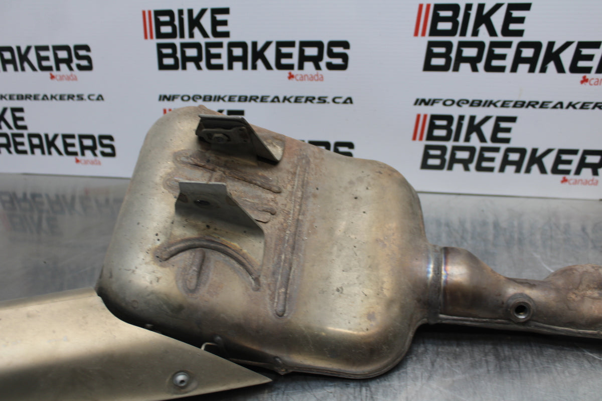 14-17 YAMAHA FZ07 FULL EXHAUST SYSTEM HEADERS PIPE MUFFLER BB162