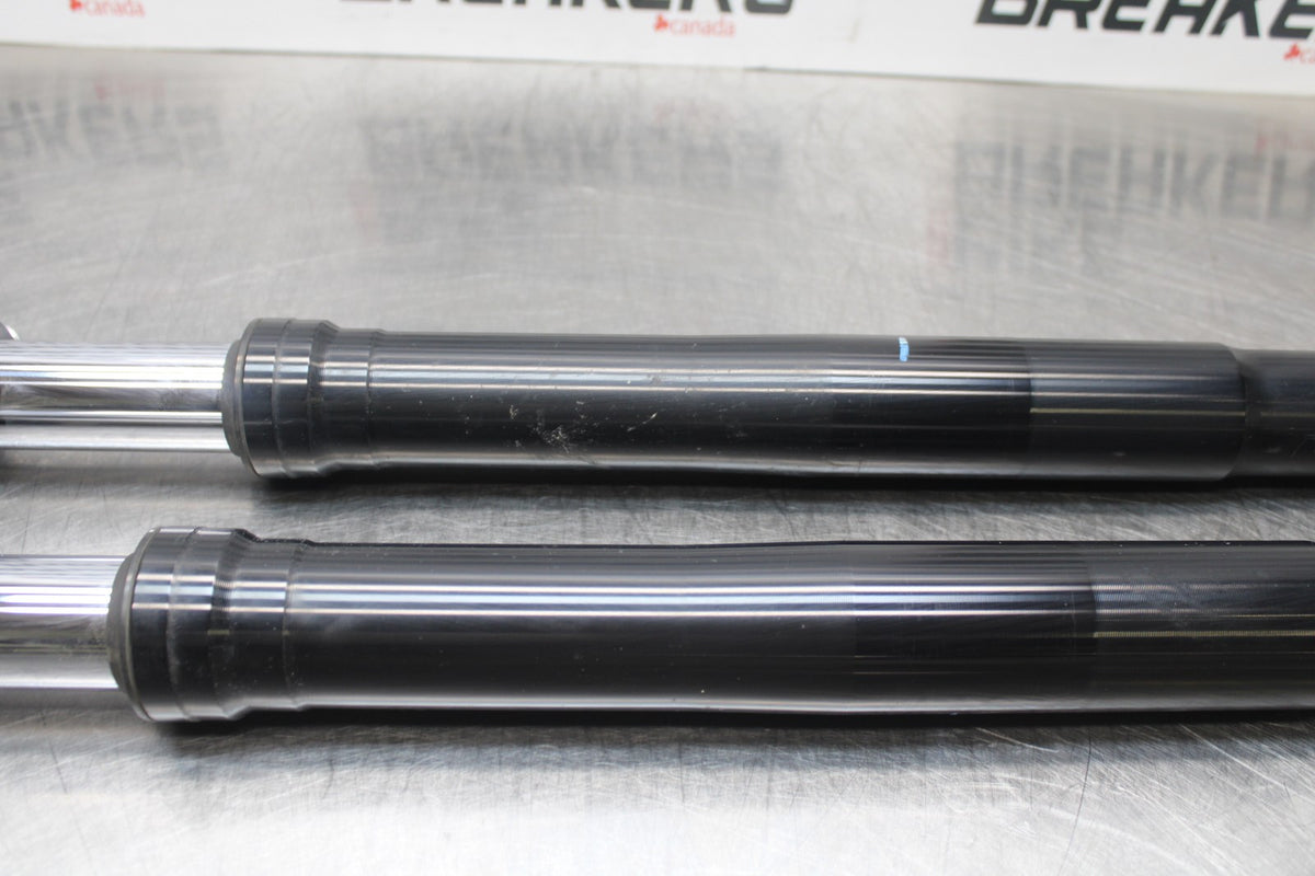 08-10 SUZUKI GSXR 600 FRONT FORKS SHOCK SUSPENSION SET PAIR BB202