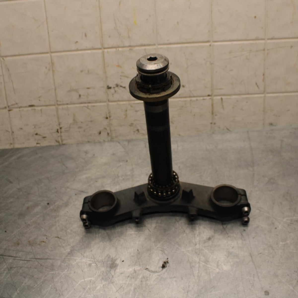 11 KAWASAKI NINJA 650 ER EX 650 FRONT FORKS CLAMP LOWER TRIPLE TREE STEM BB503