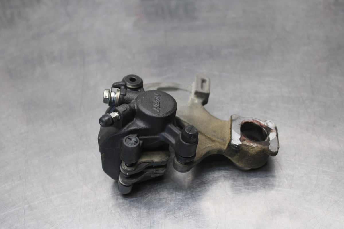 11-22 SUZUKI GSXR 600  REAR BACK BRAKE CALIPER W MOUNT BRACKET BB193