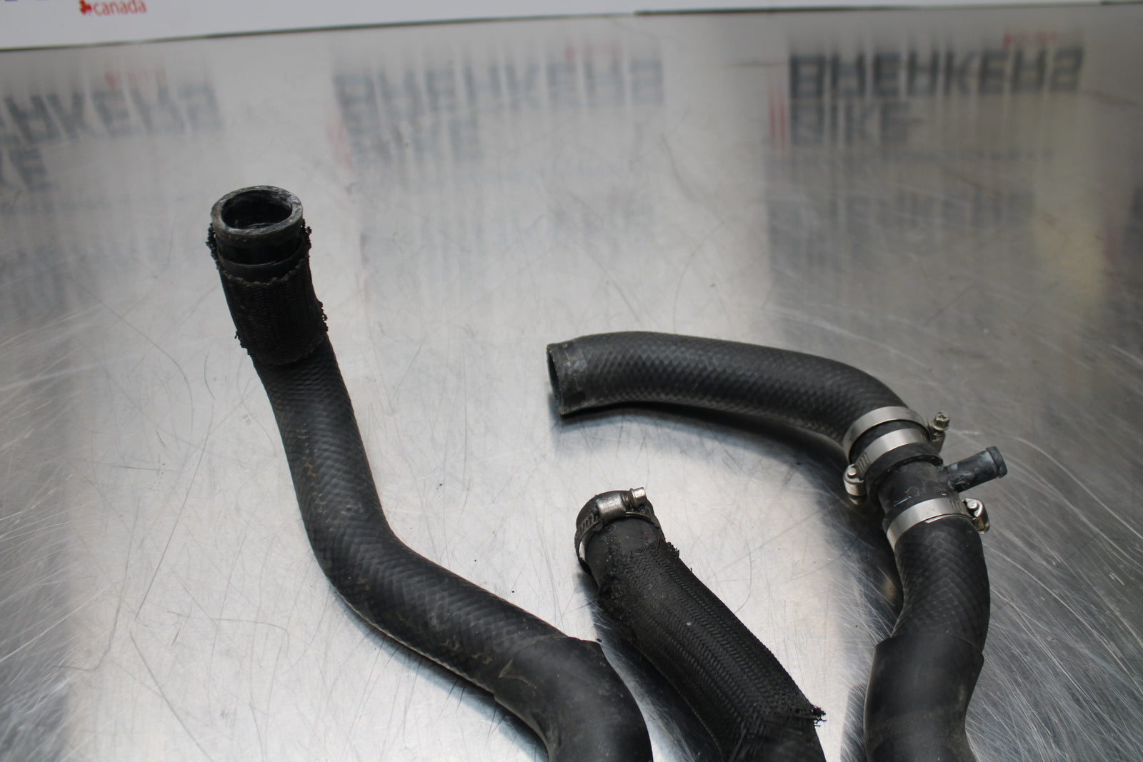 13-17 KAWASAKI NINJA ZX6R ZX636 ABS RADIATOR HOSES COOLANT WATER PIPES BB143