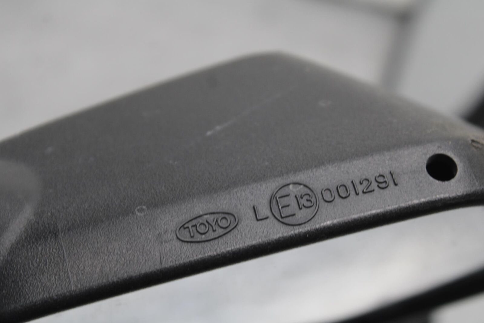 09-12 KAWASAKI NINJA ZX6R REARVIEW MIRROR SET PAIR LEFT RIGHT  BB640