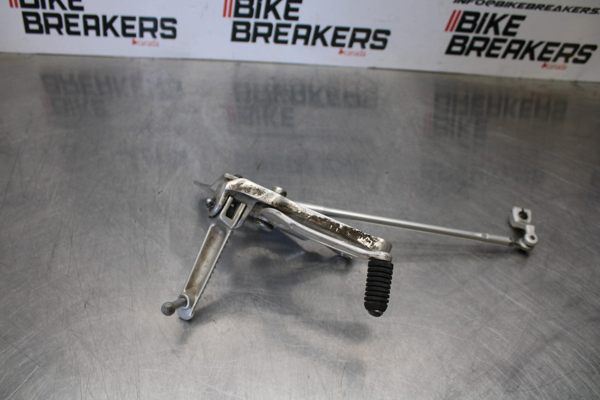 08-09 YAMAHA YZF R6S LEFT REARSET REAR SET DRIVER FOOT PEG REST STOP BB690