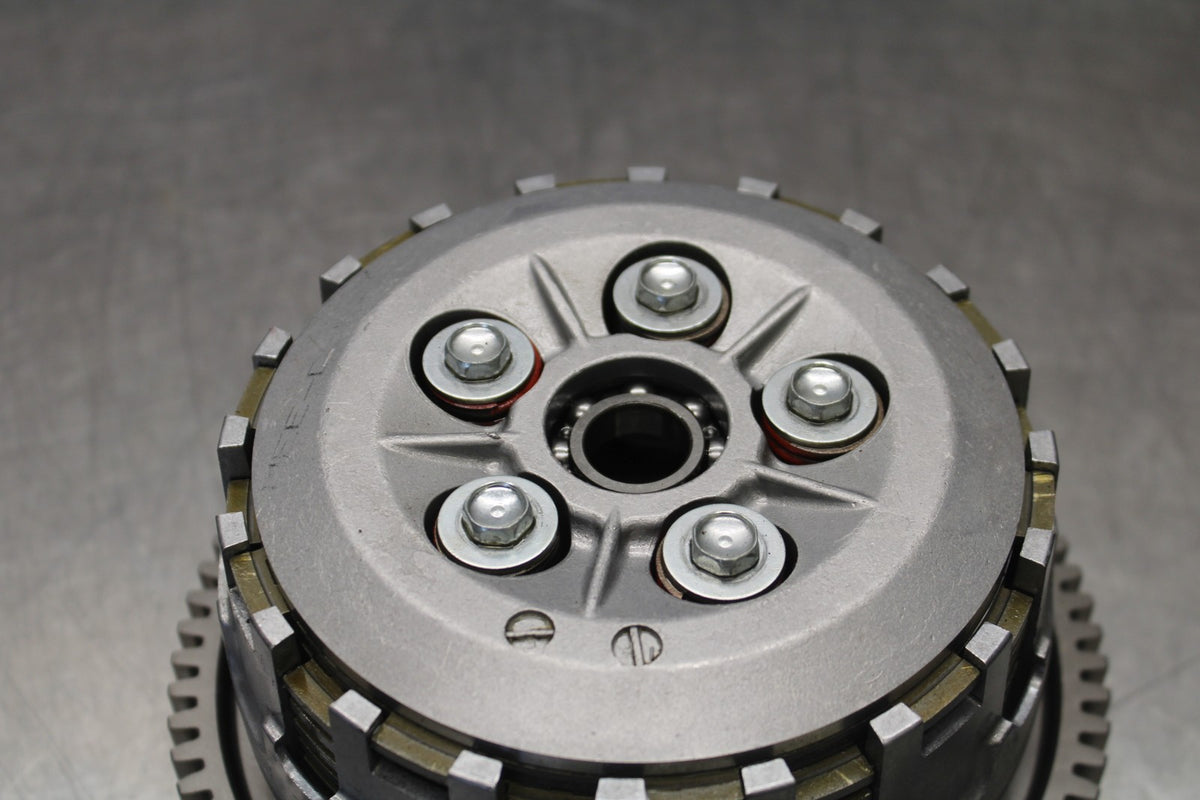 05-06 HONDA CBR600RR COMPLETE CLUTCH W PLATES BASKET HUB BB893