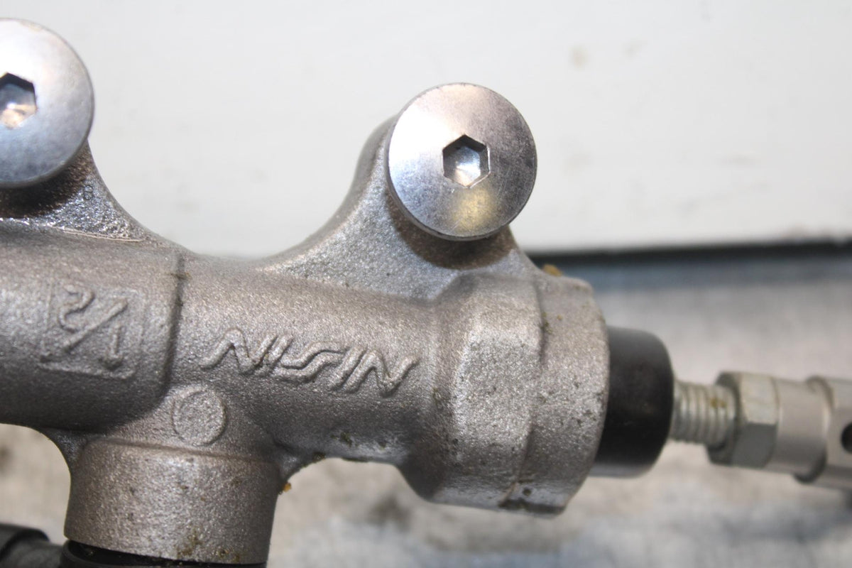 2007 Yamaha YZF R6 REAR BACK BRAKE MASTER CYLINDER BB80
