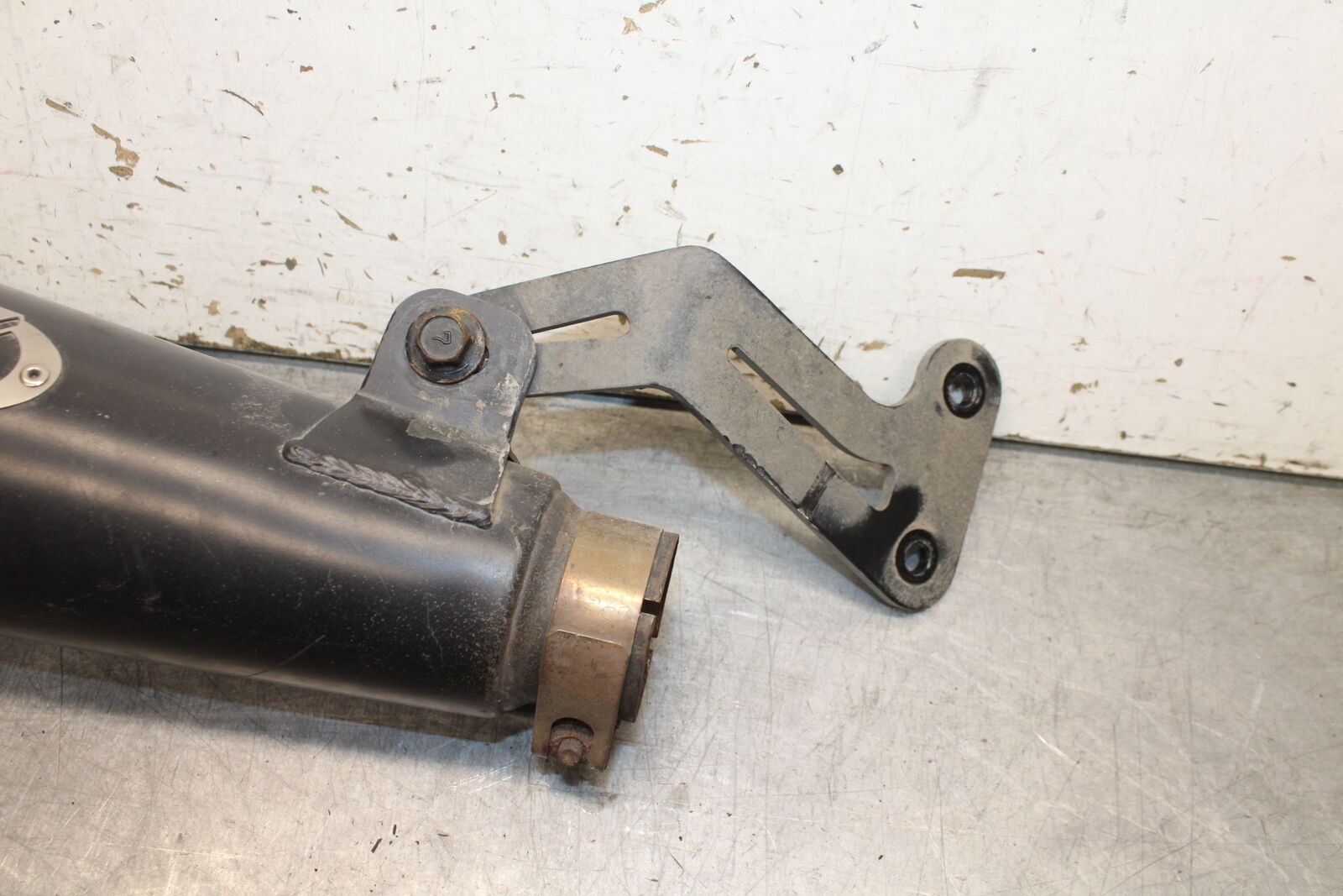 08-09 SUZUKI GSXR600 M4 EXHAUST PIPE MUFFLER SLIP ON CAN SILENCER BB728