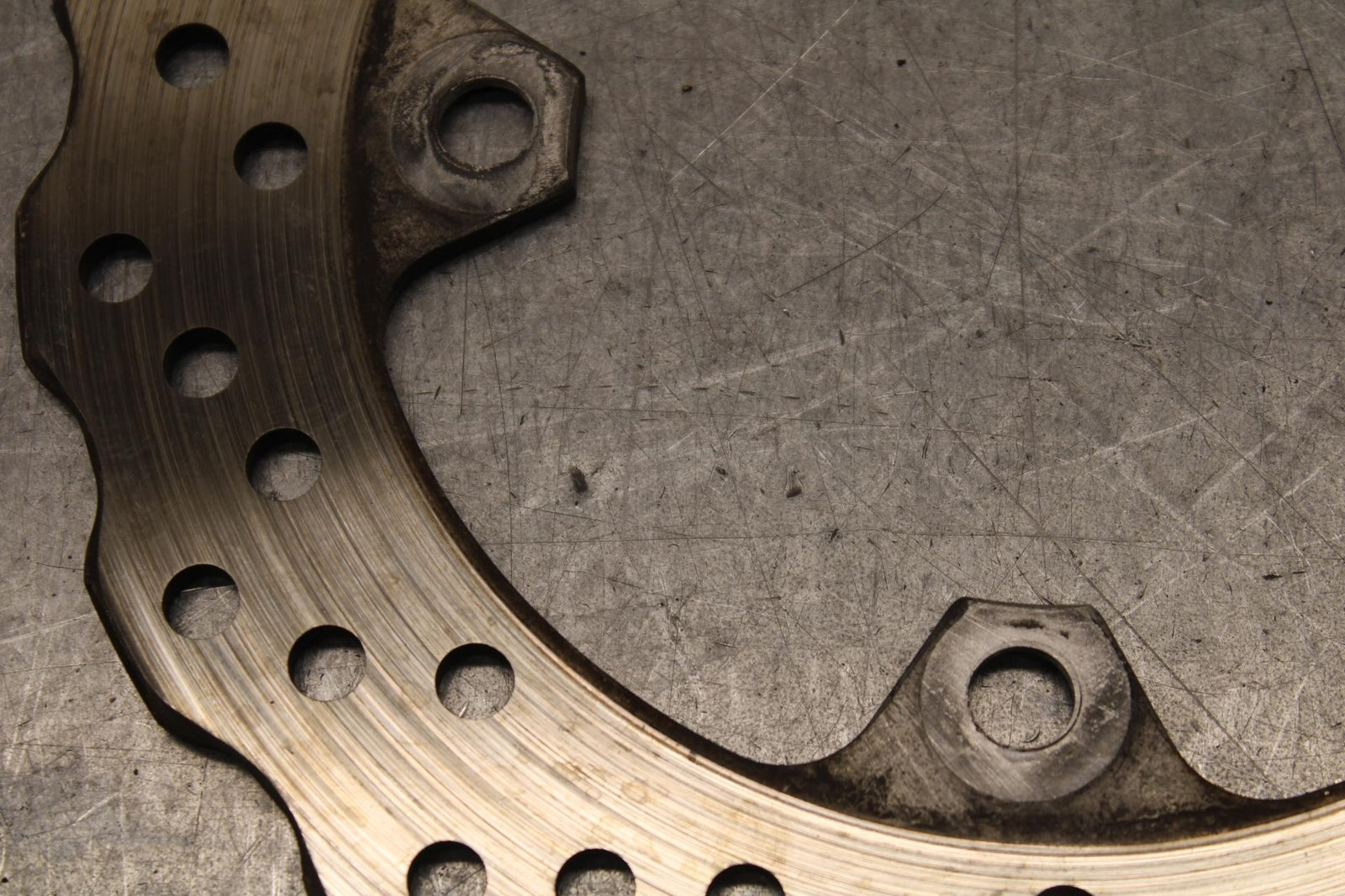 09-12 KAWASAKI NINJA ZX6R REAR ROTOR BACK BRAKE DISC 41080-0040 BB640