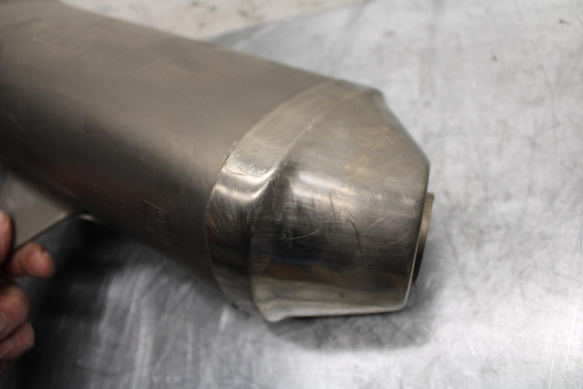 11-21 SUZUKI GSXR750 EXHAUST PIPE MUFFLER SLIP ON CAN SILENCER BB492