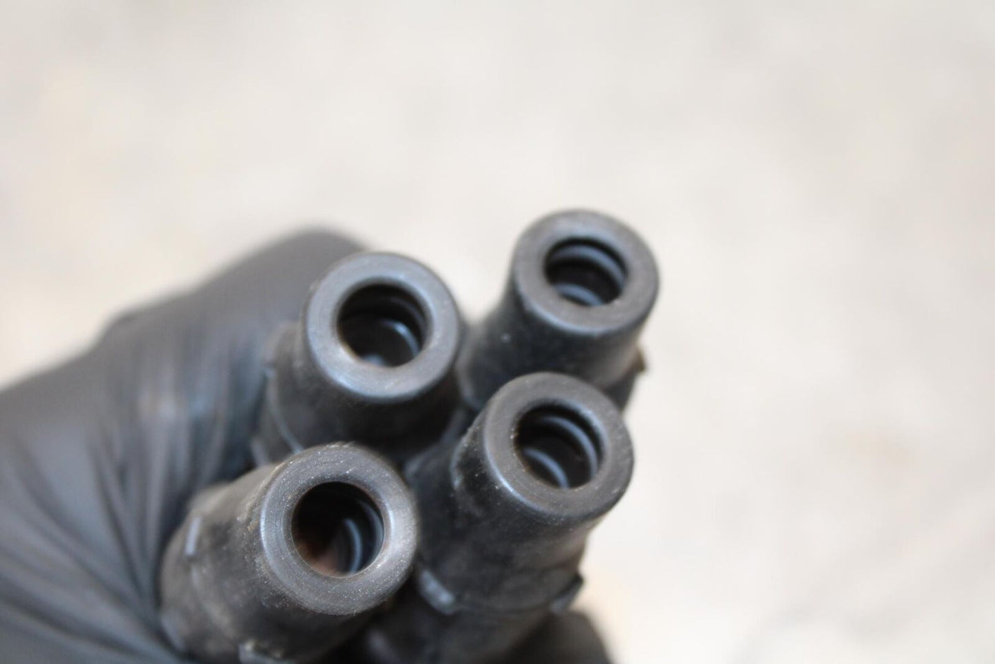 2011 Kawasaki Ninja ZX10R ZX1000K ABS IGNITION COILS COIL SPARK PLUG CAPS BB555