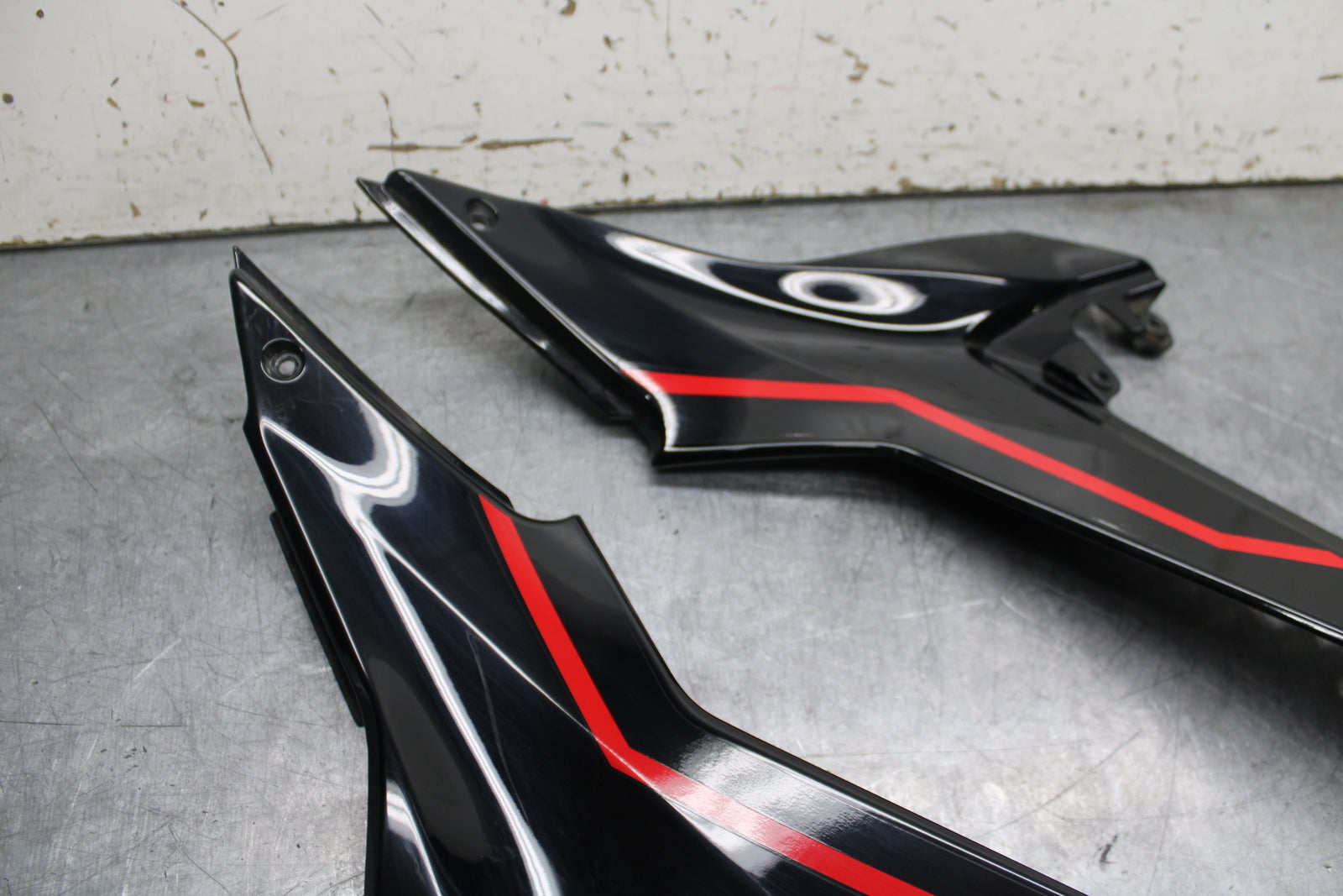 18-24 KAWASAKI NINJA 650 RIGHT LEFT GAS FUEL TANK PANELS COVERS TRIM SET  BB725