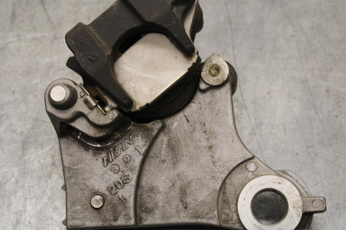 2015 Yamaha FZ09 REAR BACK BRAKE CALIPER W MOUNT BRACKET BB69