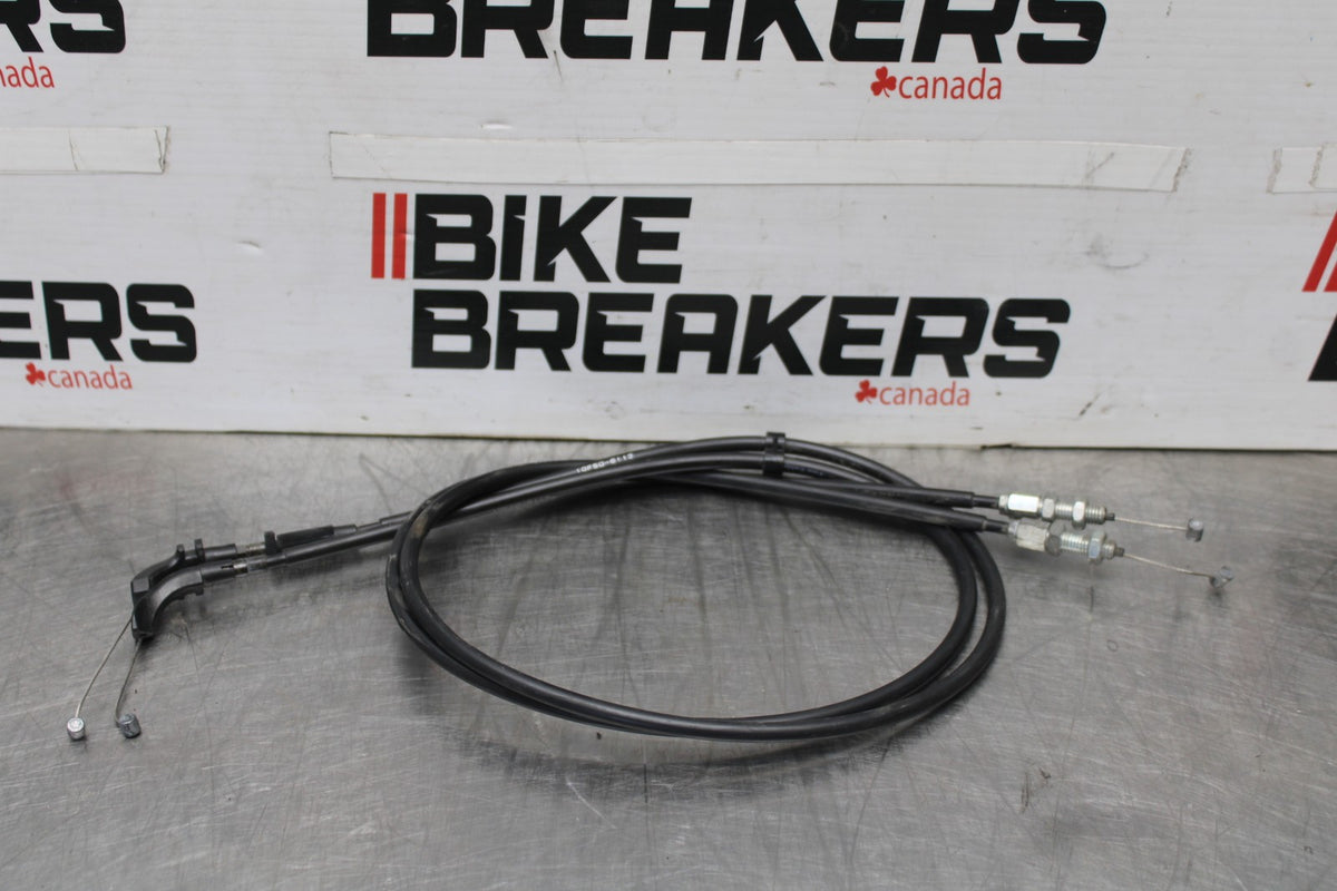 05-09 SUZUKI BOULEVARD C90 THROTTLE CABLES LINES BB918