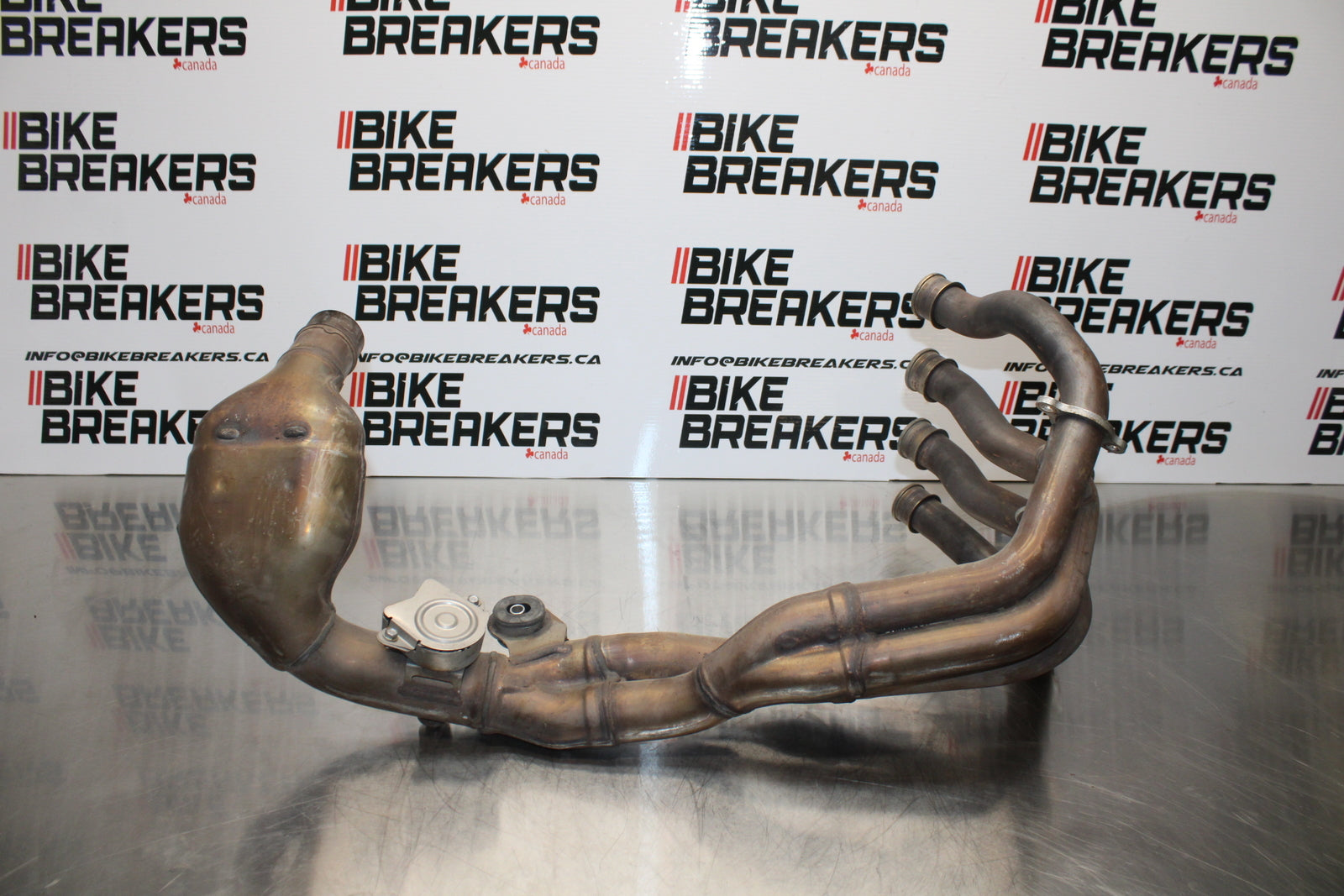 09 HONDA CBR600RR EXHAUST HEADER PIPES MANIFOLD BB760