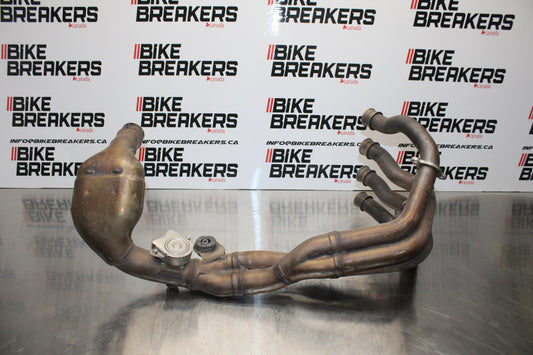 09 HONDA CBR600RR EXHAUST HEADER PIPES MANIFOLD BB760