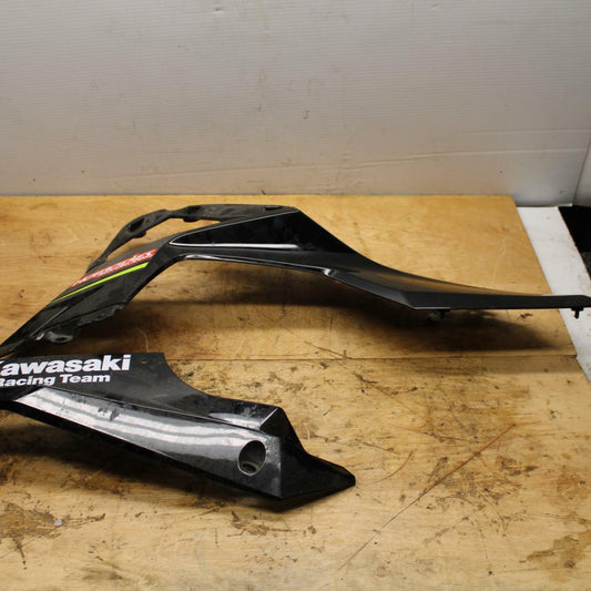 18-22 KAWASAKI NINJA 400 EX400 ABS LEFT MID UPPER SIDE FAIRING COWL BB334