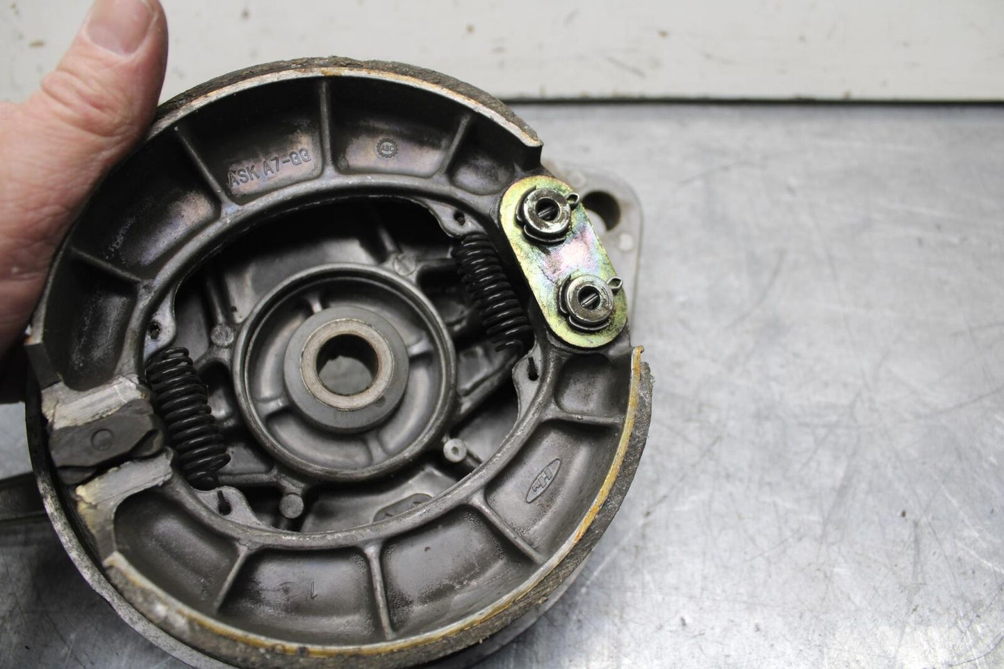 1983 Honda V45 Magna VF750C REAR ROTOR BACK BRAKE DRUM BB91