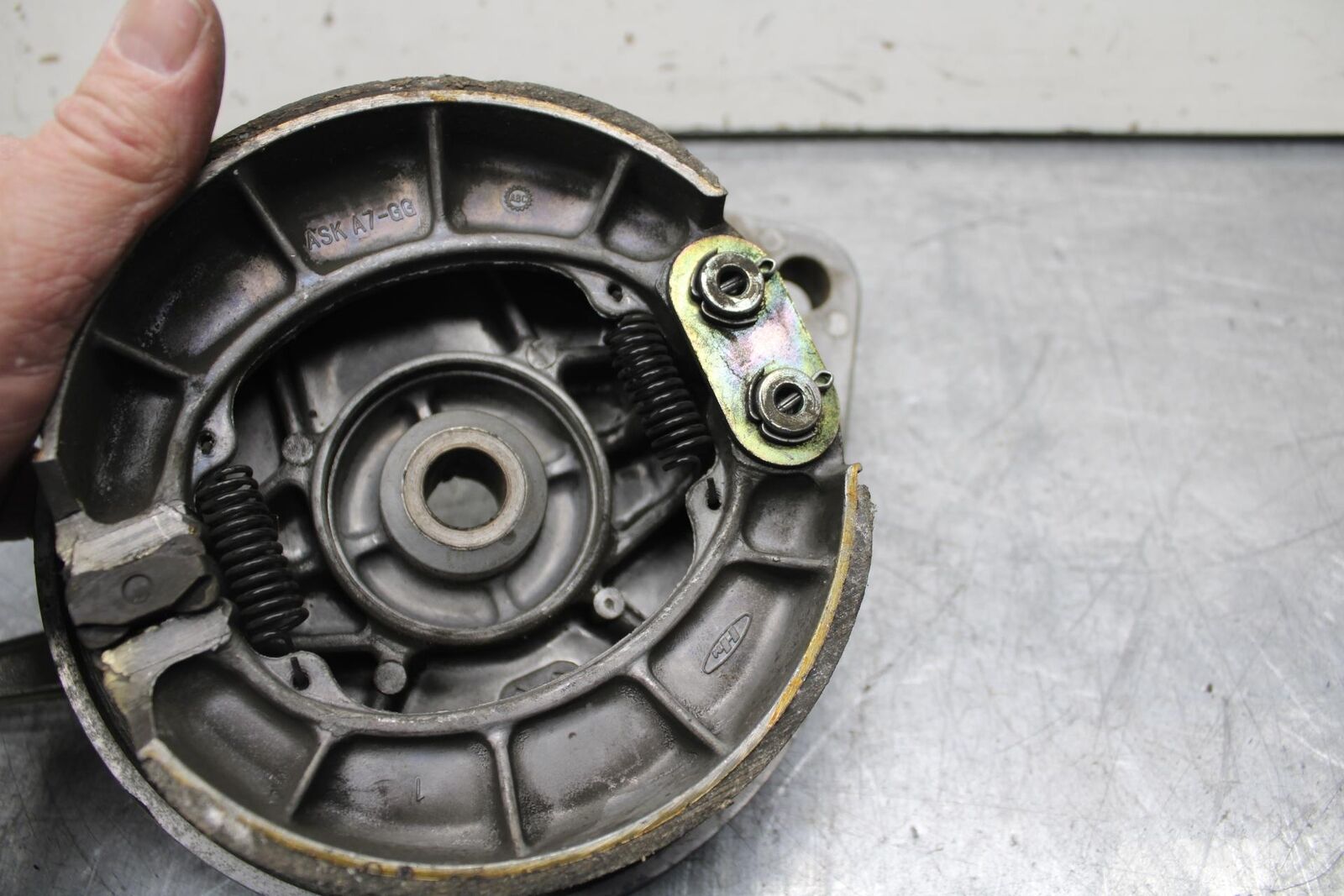 1983 Honda V45 Magna VF750C REAR ROTOR BACK BRAKE DRUM BB91