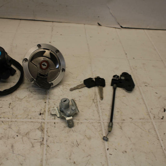 15 KAWASAKI NINJA EX300 ABS AFTERMARKET IGNITION LOCK KEY SET W/ GAS CAP BB14