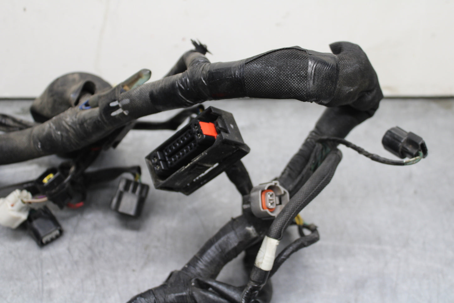 13-18 KAWASAKI NINJA ZX6R MAIN ENGINE WIRING HARNESS MOTOR WIRE LOOM BB118