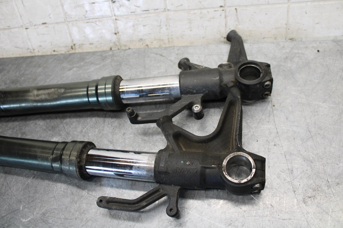 2012 Kawasaki Ninja ZX6R ZX600R FRONT FORKS SHOCK SUSPENSION SET PAIR BB529