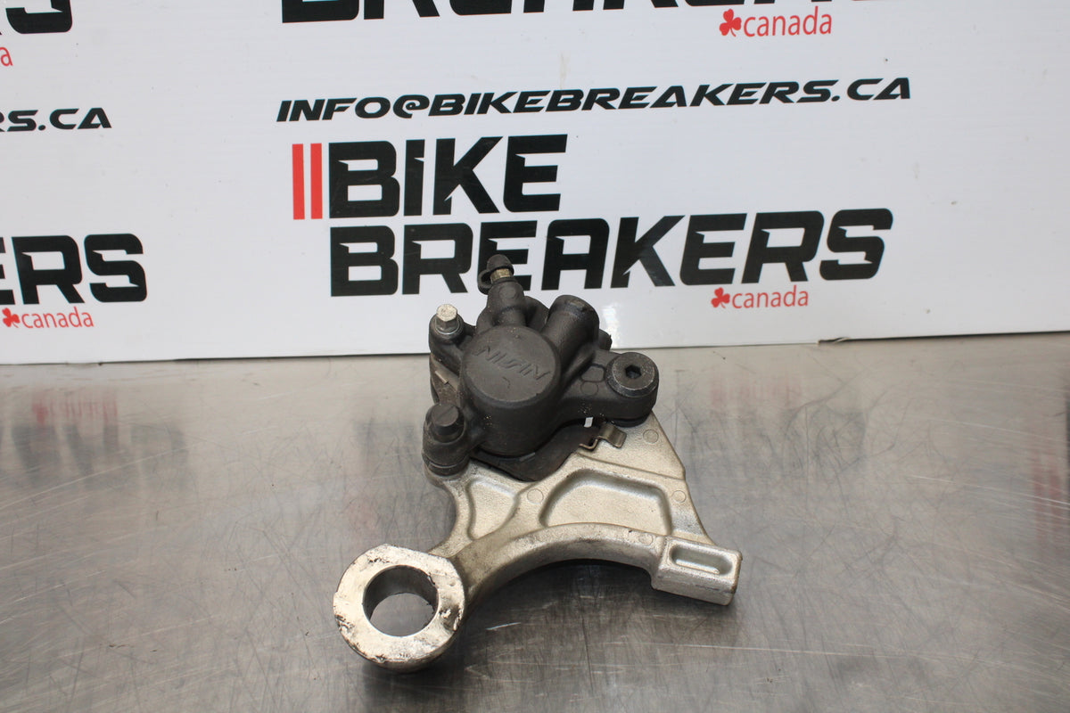 06-07 HONDA CBR1000RR REAR BACK BRAKE CALIPER W MOUNT BRACKET BB166