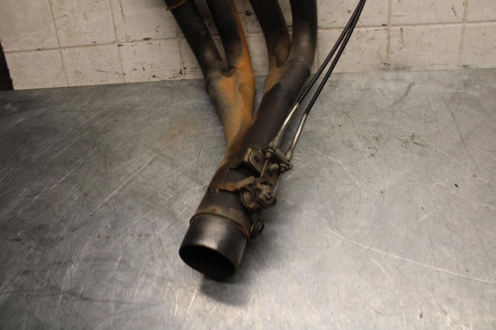 2008 Suzuki GSXR1000 EXHAUST HEADER PIPES MANIFOLD 14100-21H00 BB519